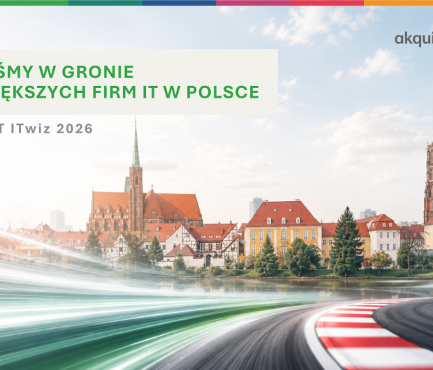Jesteśmy w gronie największych firm IT w Polsce